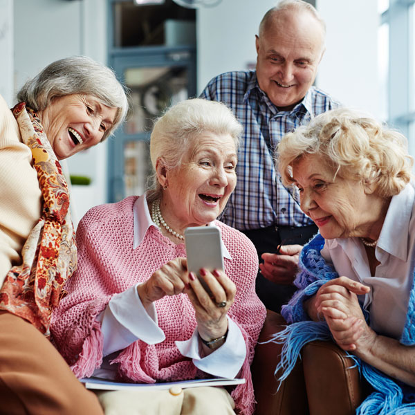Senior Women Laughing