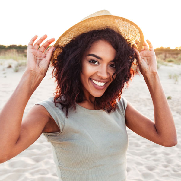 Smiling Woman Patient